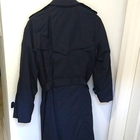 DSCP Defender Collection Women's Military Trench Coat in Navy - Picture 5 of 8